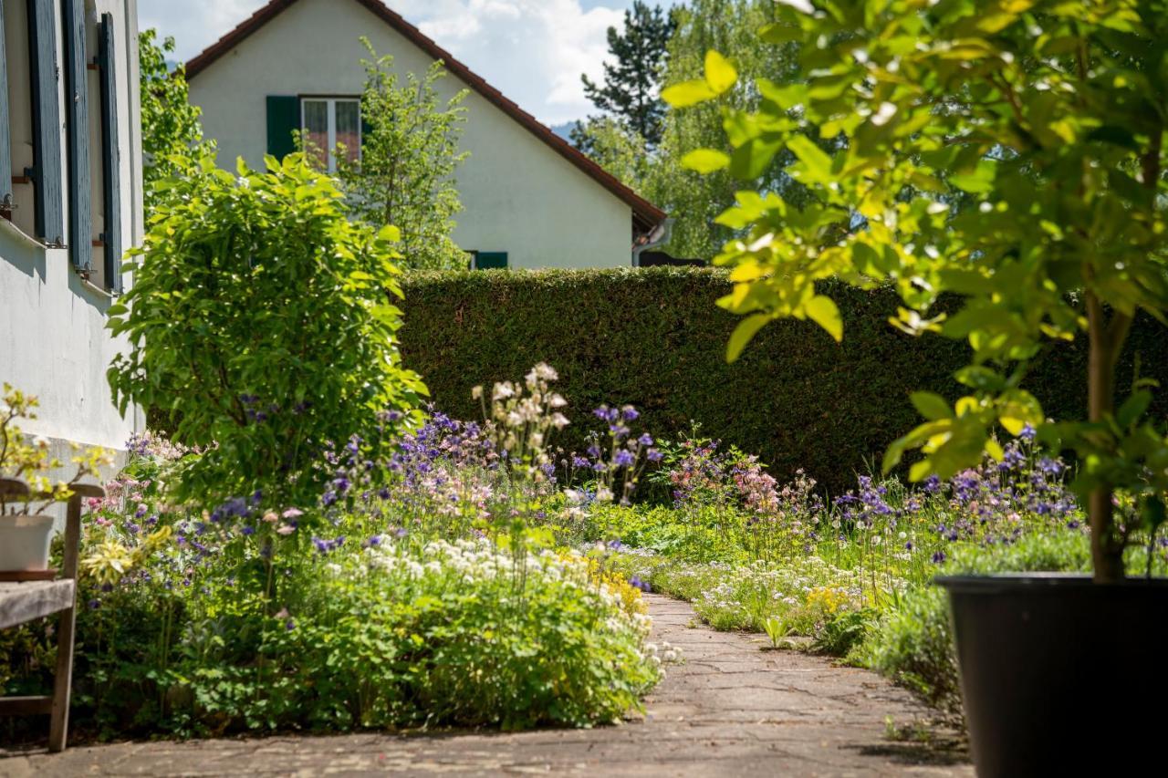 Landhauswohnung Mit Wildromantischem Garten Füssen Buitenkant foto